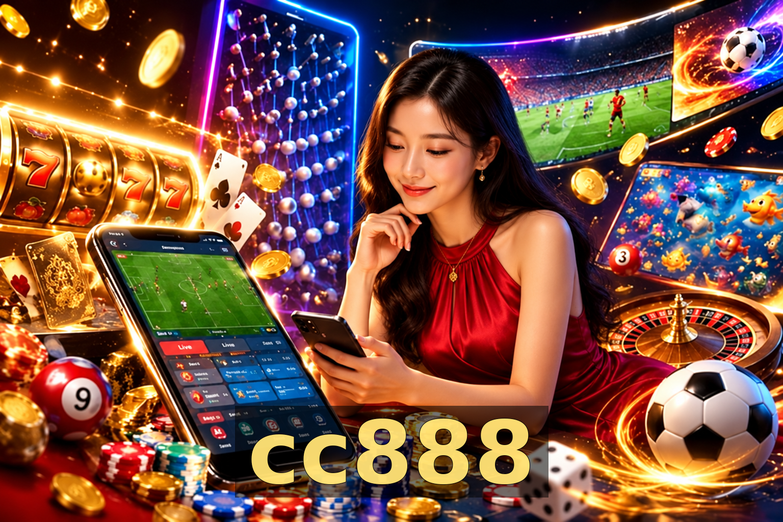 Jogos e entretenimento cc888 — destaque 1